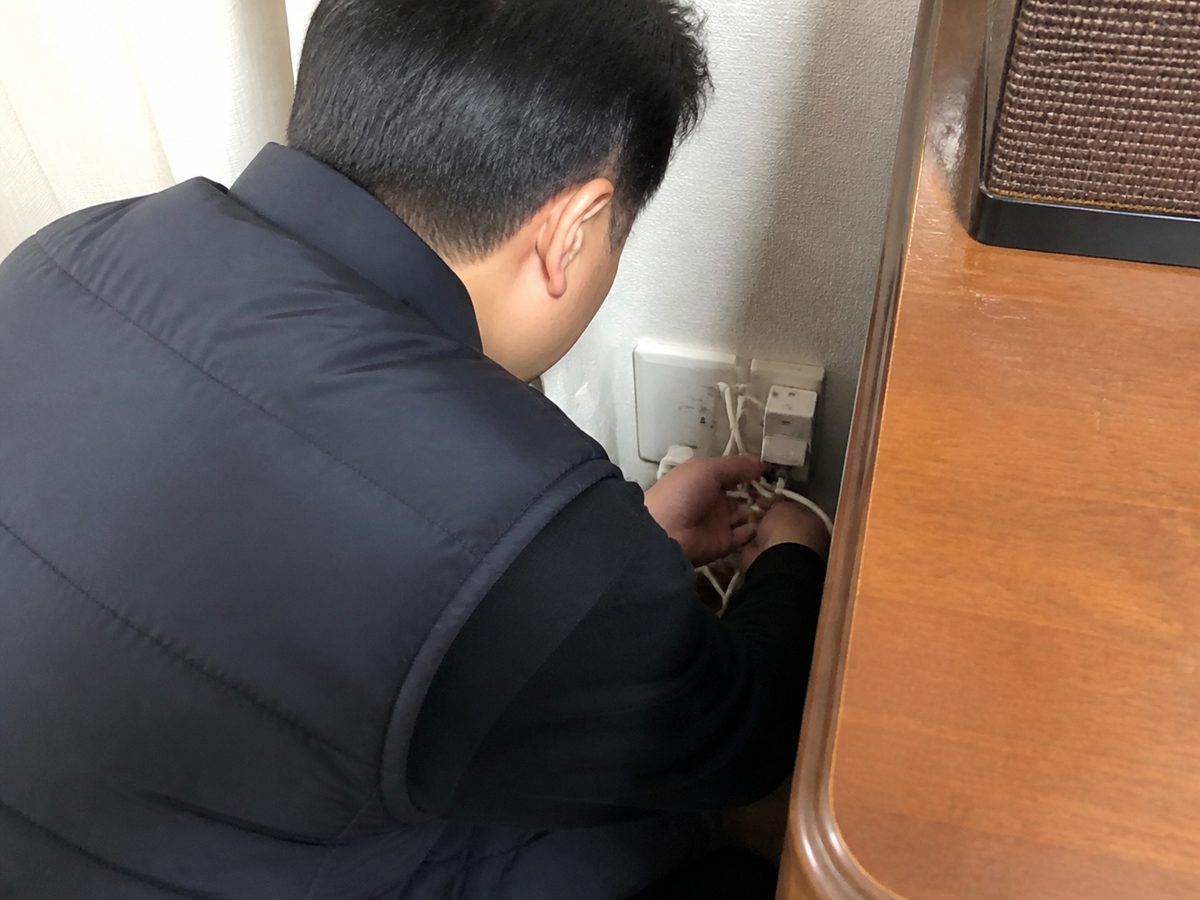 배관 누수 현장 시공 사진 1